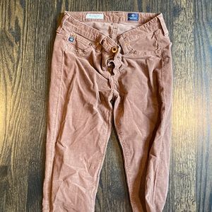 Brown corduroy legging, AG size 26